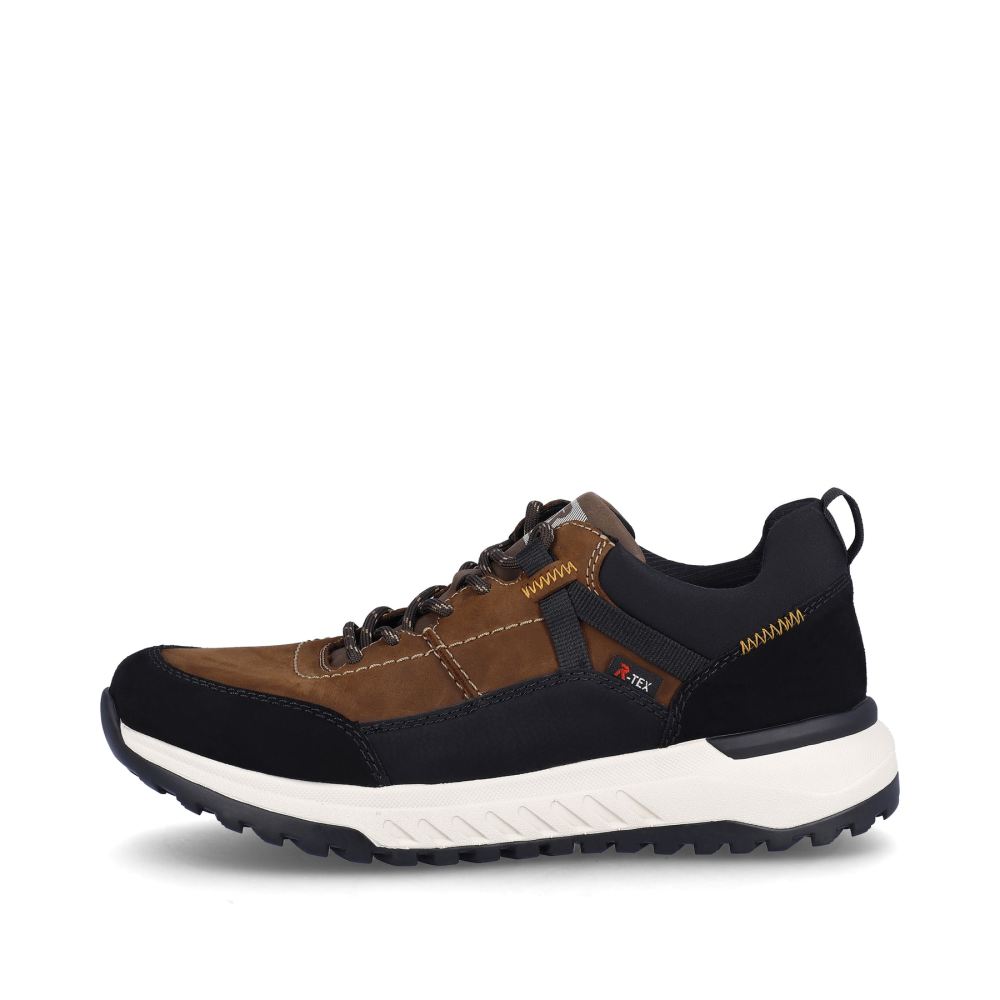 Rieker Evolution Men's Low Sneakers - Nut-Brown Black