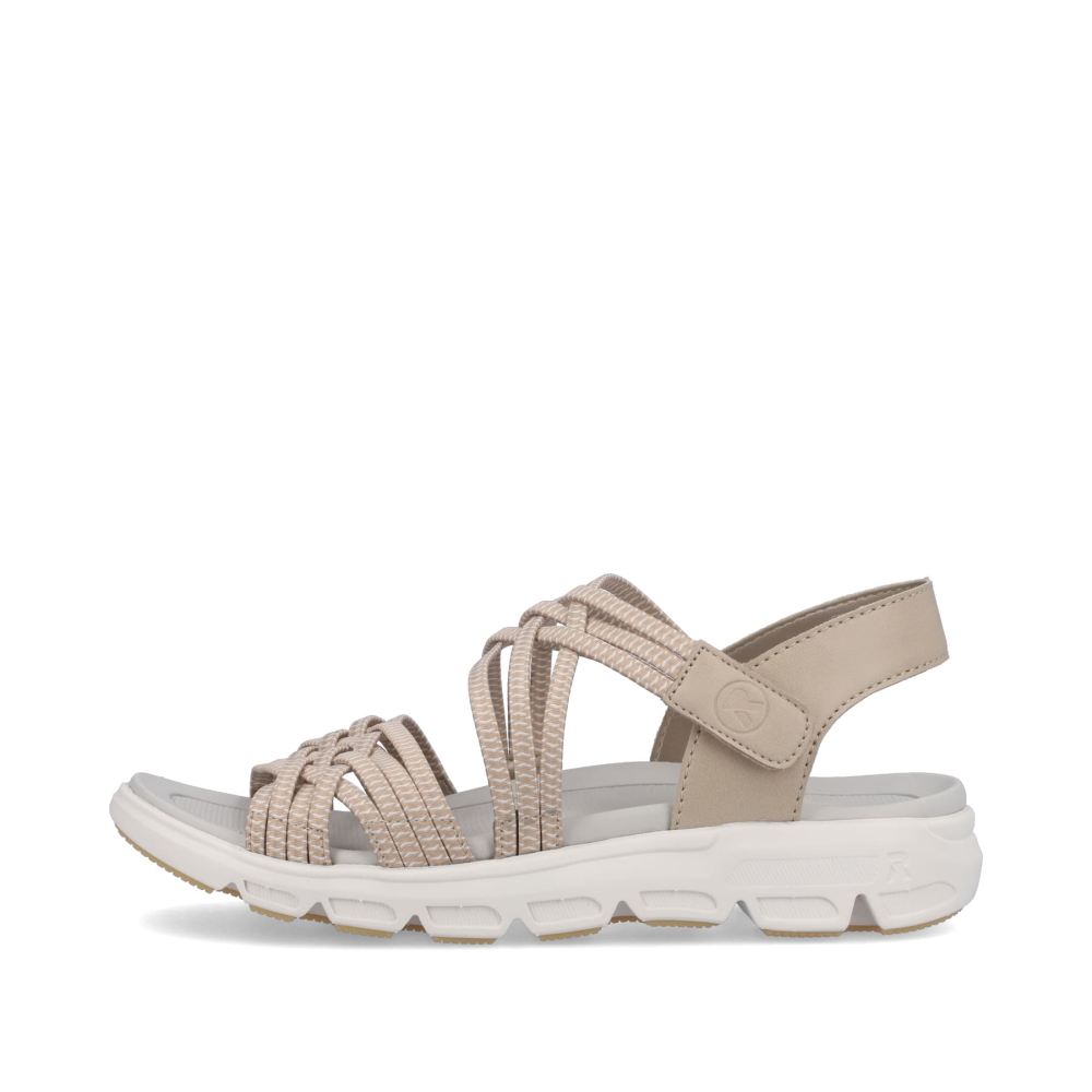 Rieker Evolution Women's Trekking Sandals - Clay Beige
