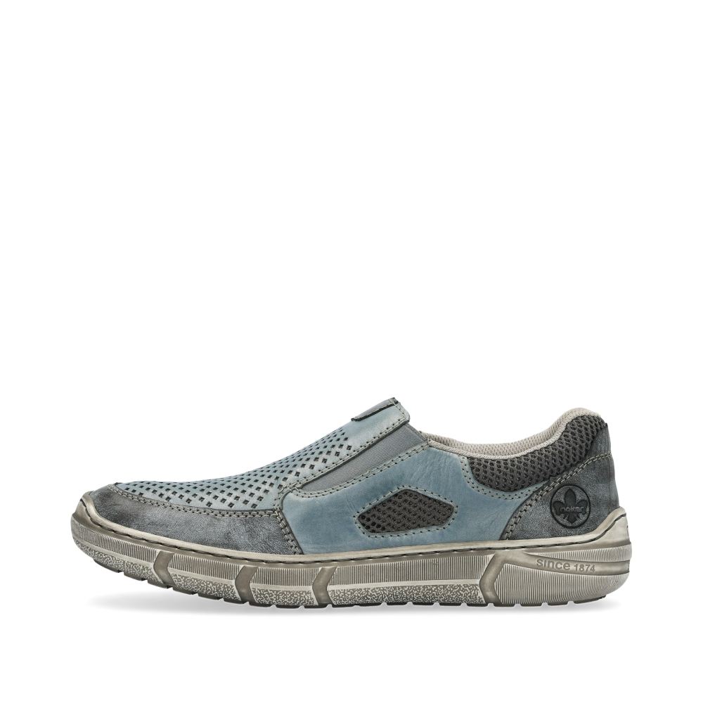 Rieker Men's Slippersslate Blue