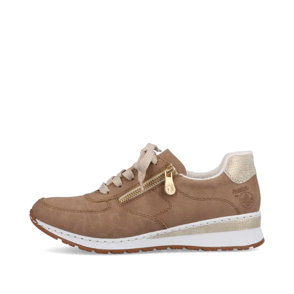 Rieker Women's Low Sneakers - Nut Brown