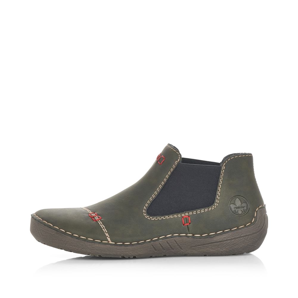 Rieker Women's Slippers - Cactus Green