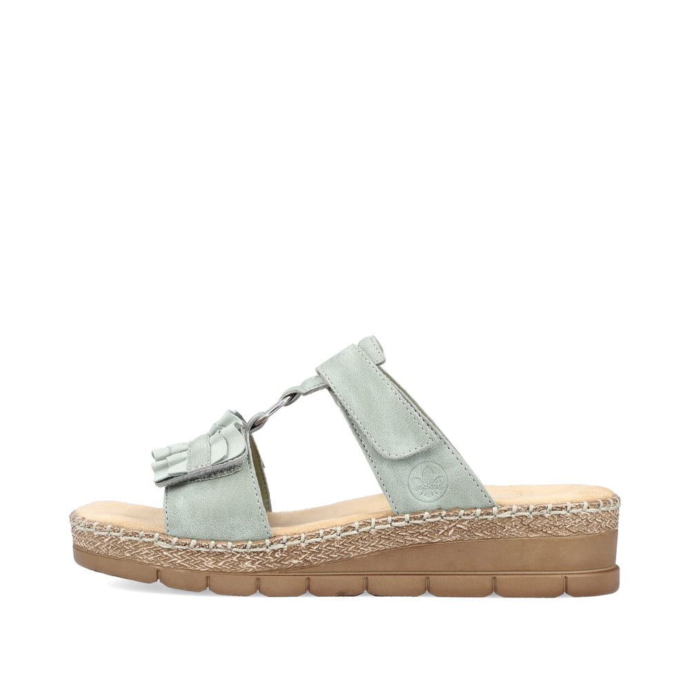 Rieker Women's Mules - Mint Green