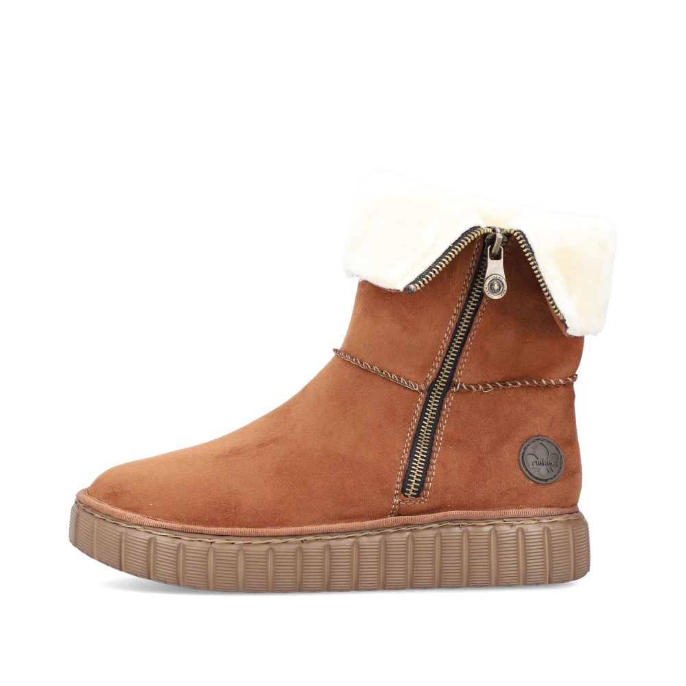 Rieker Women's Ankle Boots Fox Brown