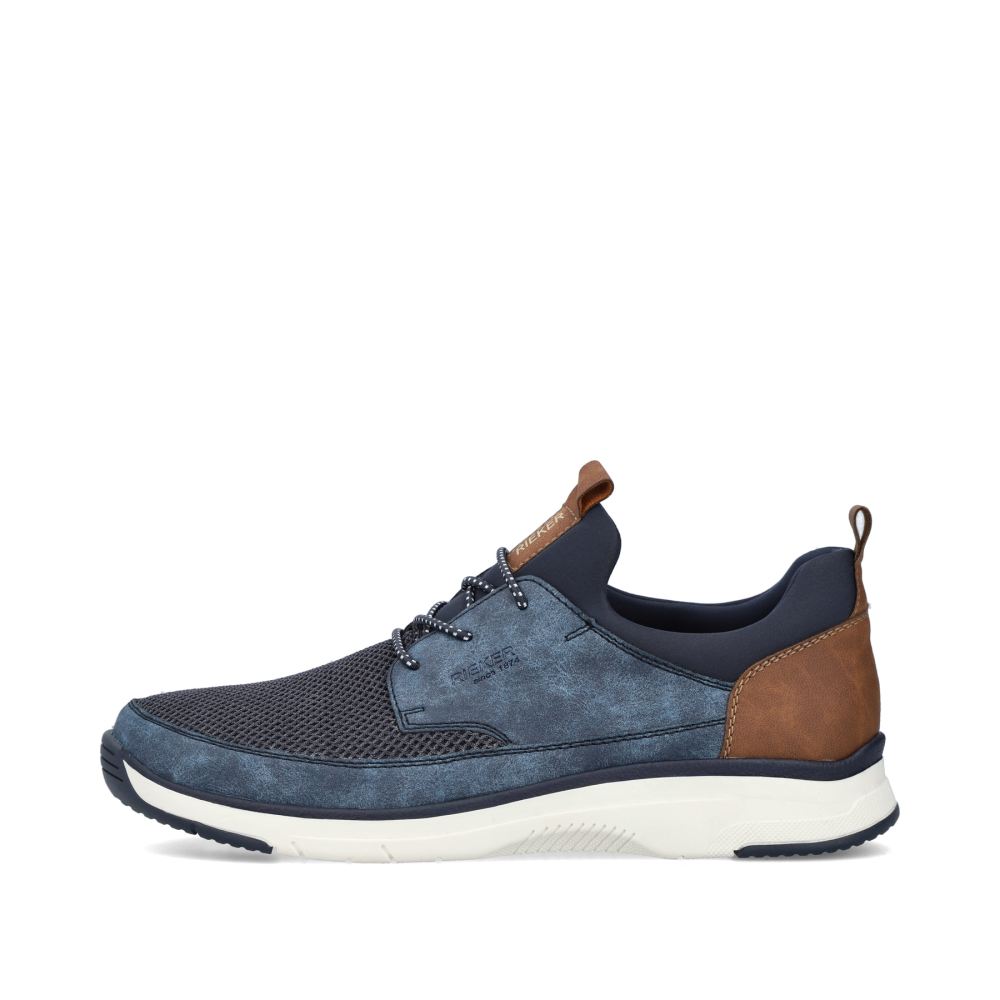 Rieker Men's Slippers Ocean Blue