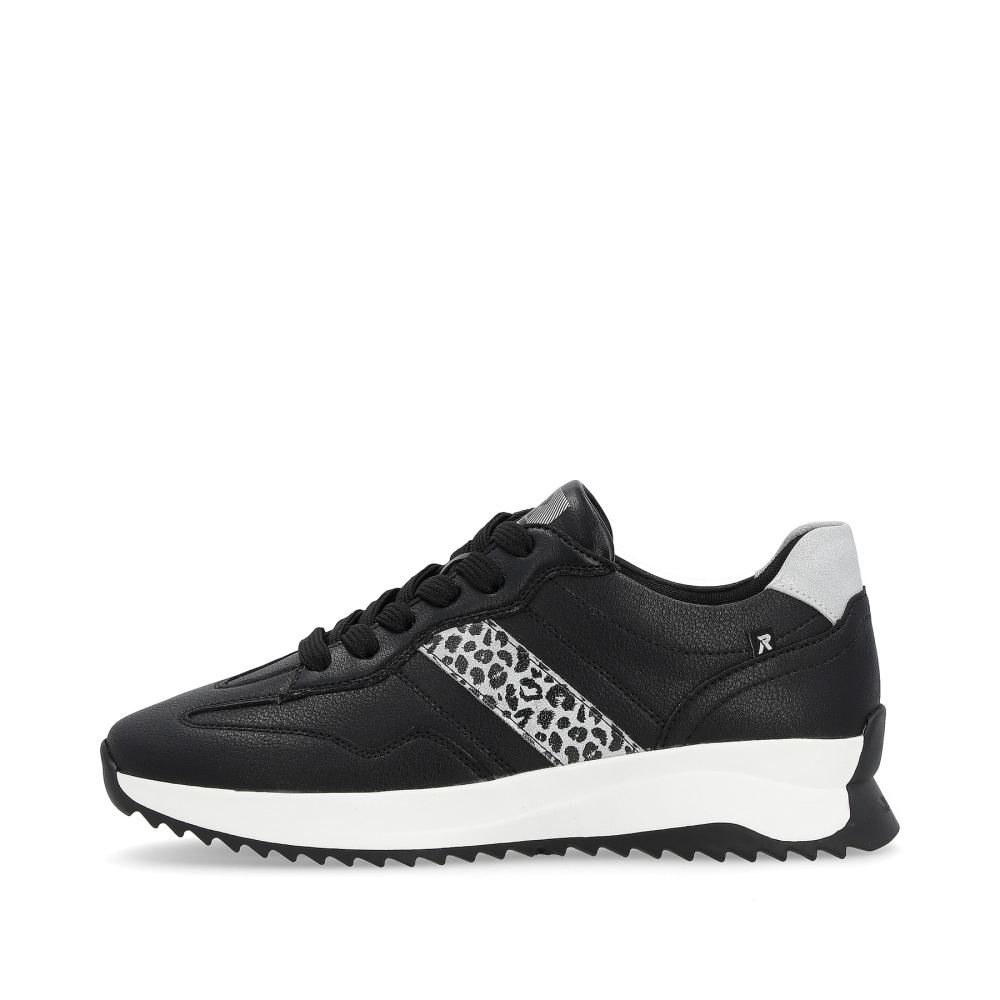 Rieker Evolution Women's Low Sneakers - Urban Black